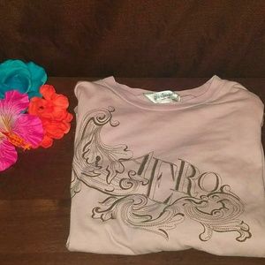 🌸Aeropostale Pink and Brown Top